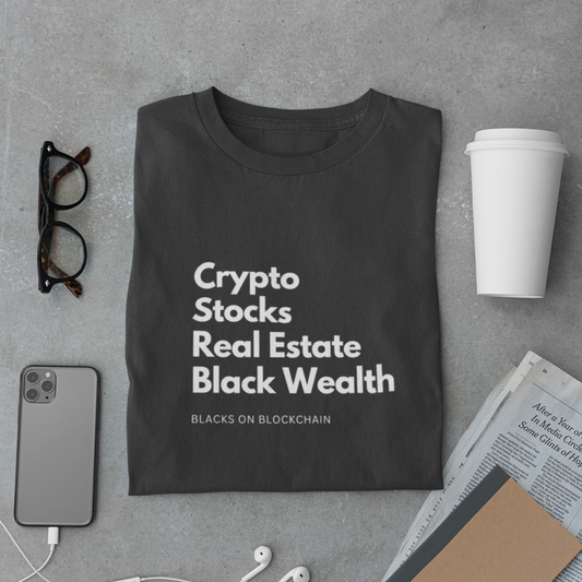 "Crypto, Black Wealth" T-shirt