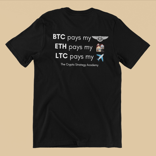 "Crypto Pays" T-shirt